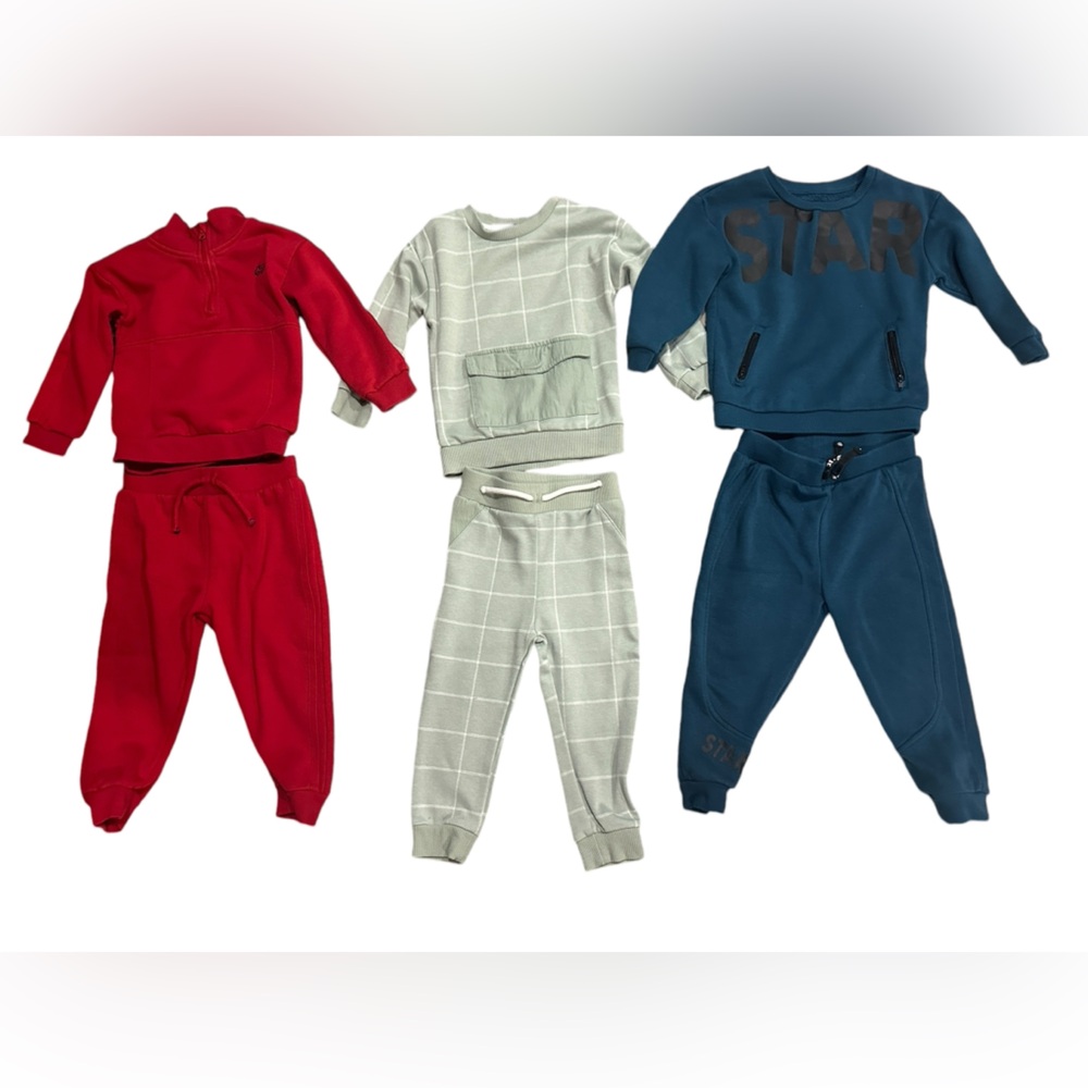Primark Sweatsuits for Toddler Boy Lot of 3